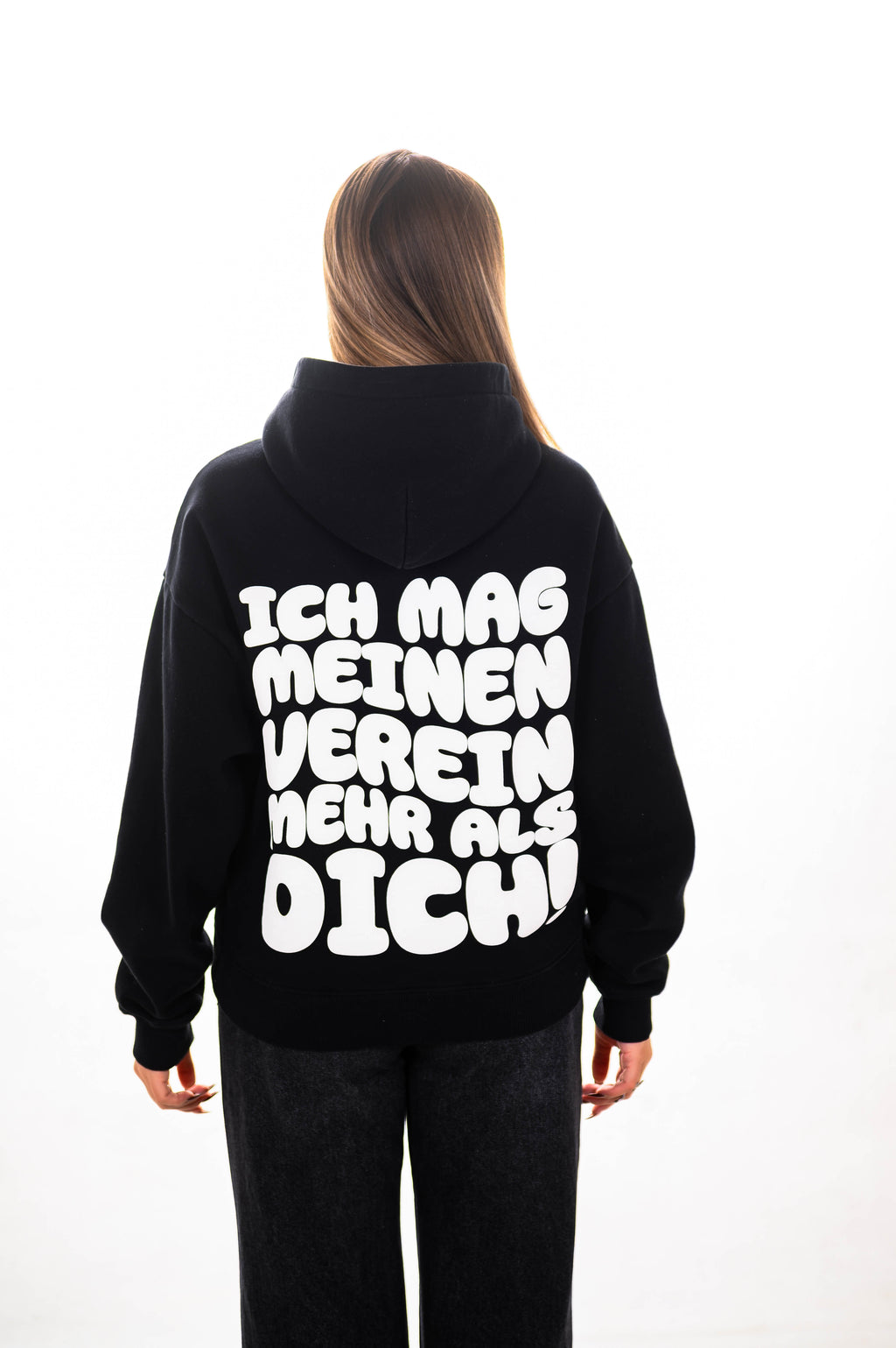 Vereinsliebe Hoodie Schwarz