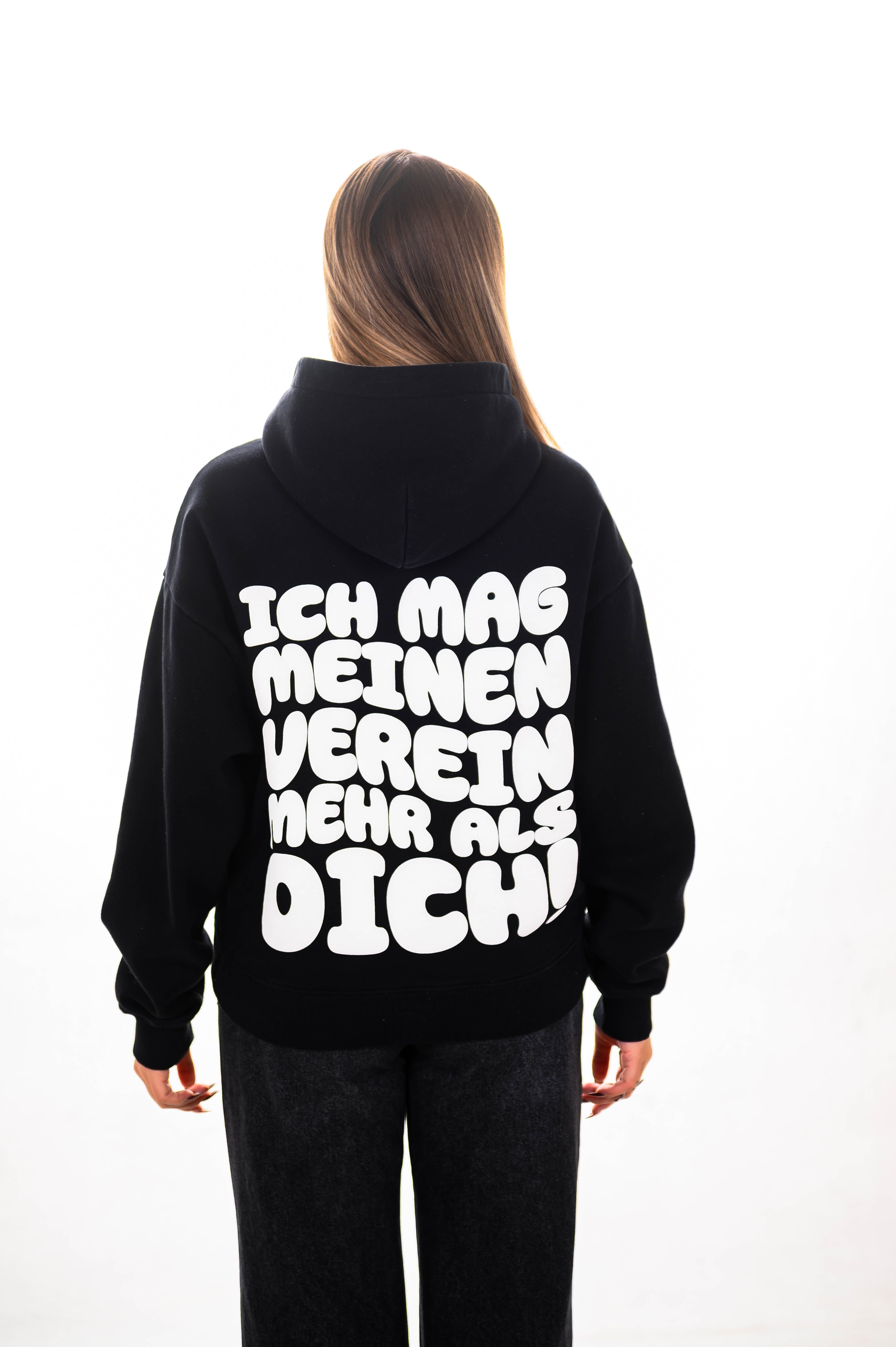 Vereinsliebe Hoodie Schwarz