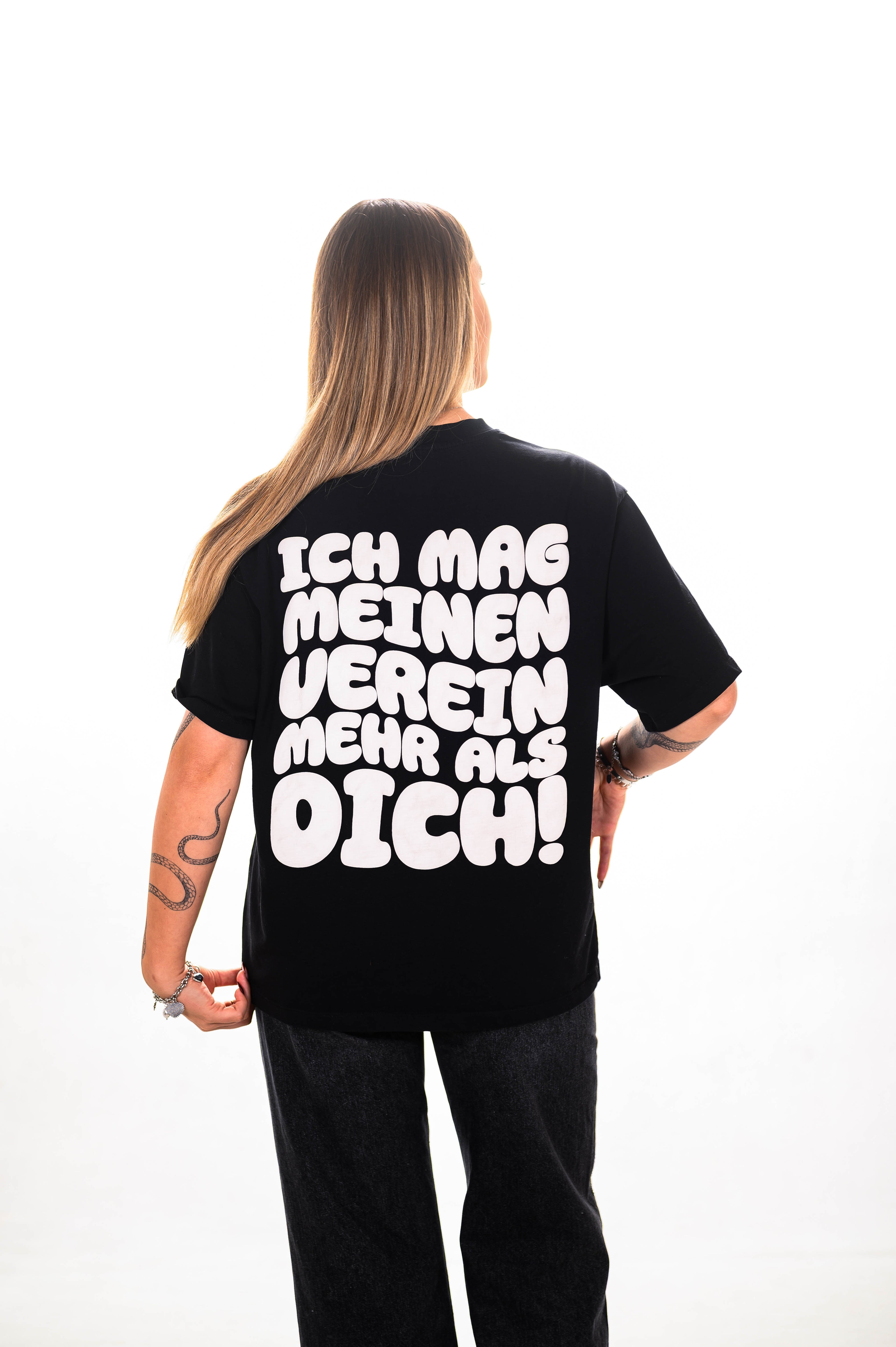 Vereinsliebe T-Shirt Schwarz